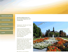 Tablet Screenshot of ferienwohnung-badrappenau.de